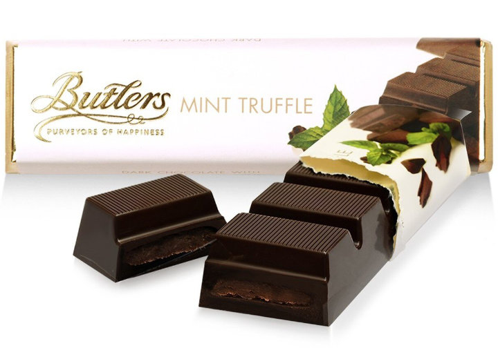 Butlers Mint Chocolate Truffle Bar 75g