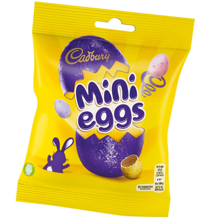 Cadbury Mini Chocolate Eggs (80g Bag)
