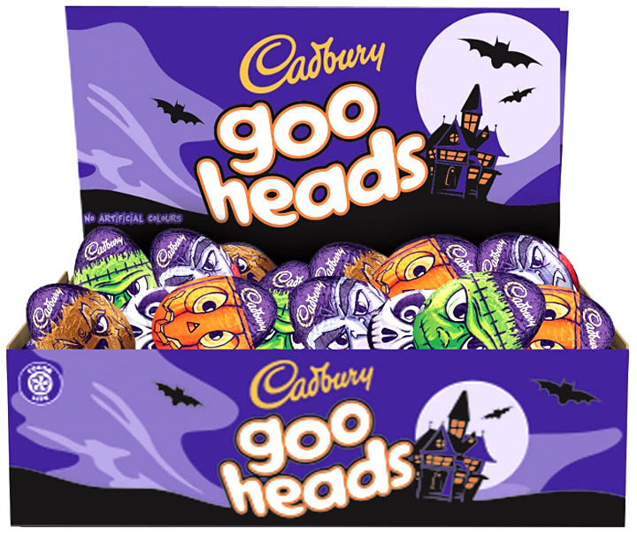 Cadbury Goo Heads Halloween Cream Egg