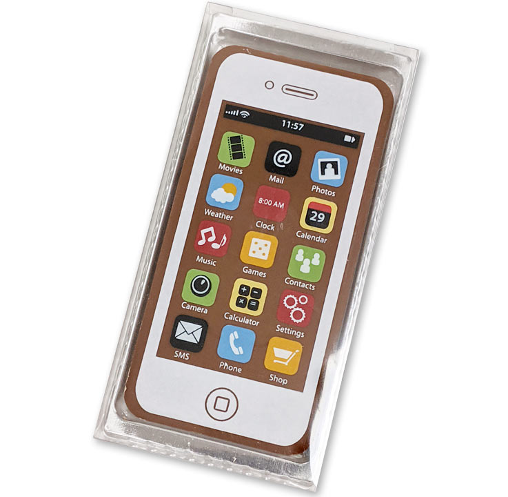 Chocolate Phone - Edible White Smartphone