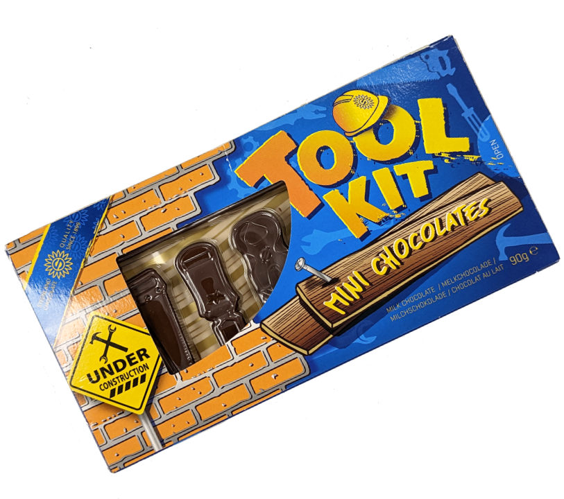 Large Chocolate Tool Kit - Perfect for DIY Enthusiasts and