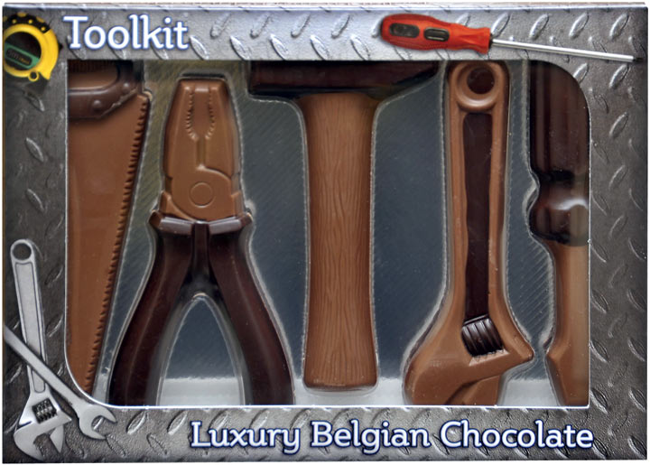 Chocolate Tool Set (Belgian Milk Chocolate)