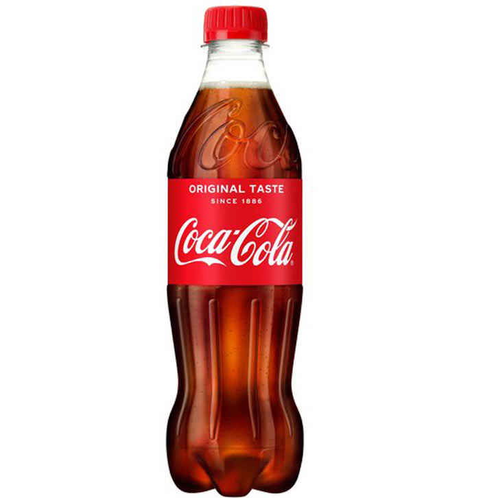 Coke Coca-Cola 500ml Single Bottle