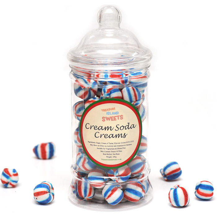 Cream Soda Creams (Hand-Made) - Victorian Sweet Jar