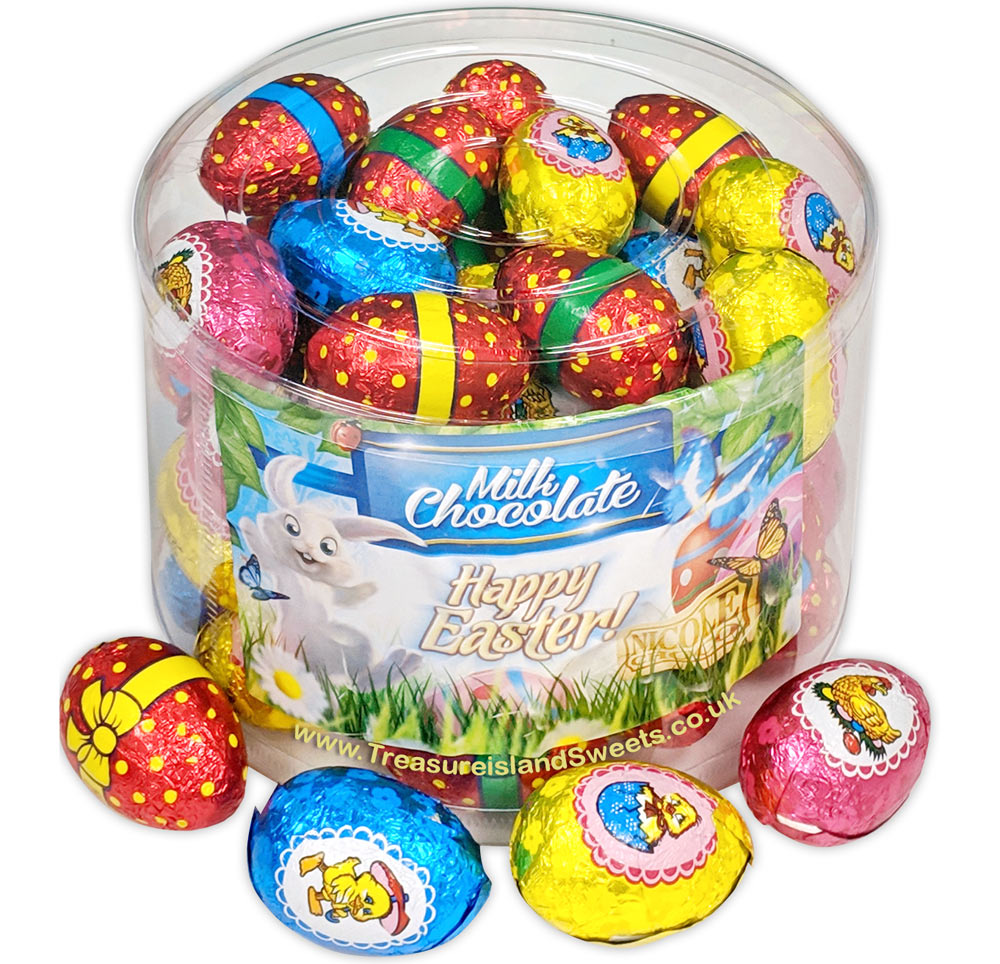 Easter Eggs Bulk Tub Of 50
