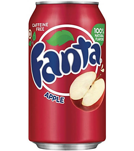 Fanta Apple USA Soda Can 355ml