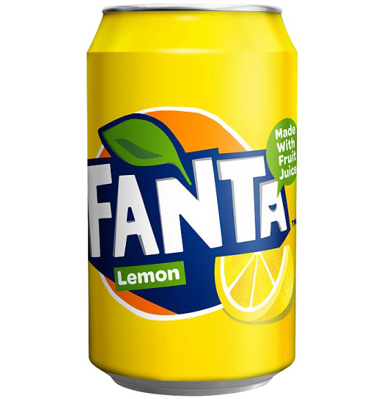 Fanta Lemon FIzzy Drink 330ml