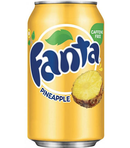Fanta Pineapple USA Soda Can 355ml