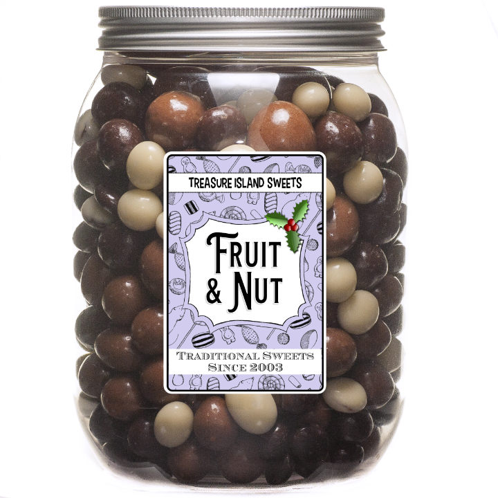 Festive Fruit & Nut Assortment Jar