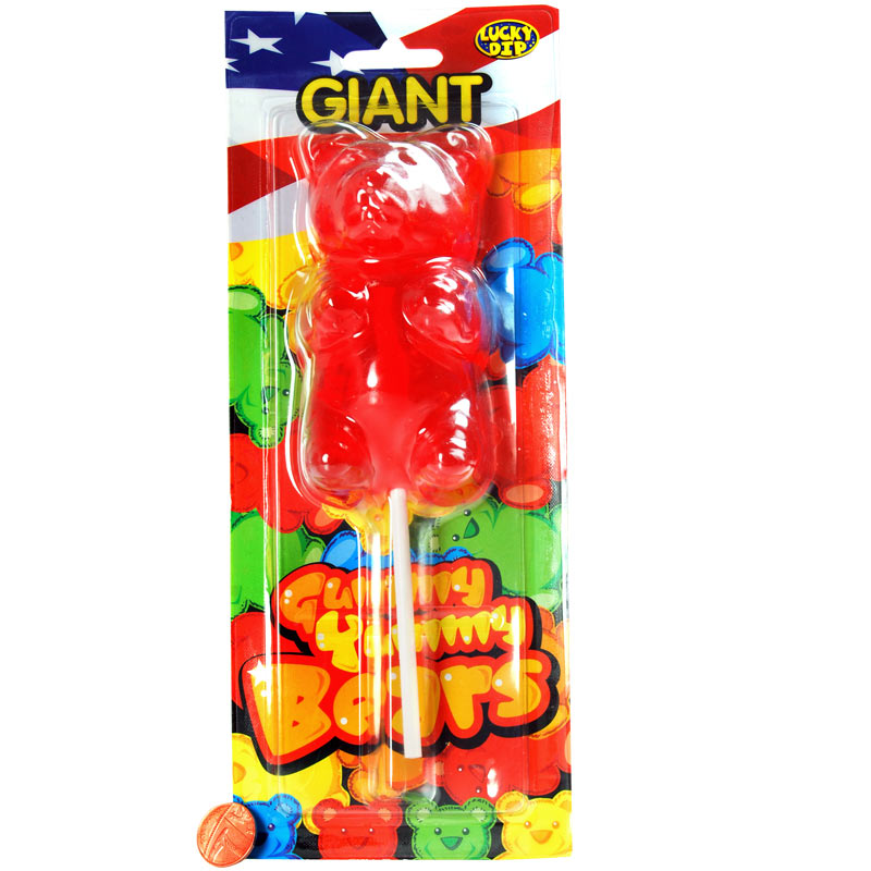 Large Gummy Bear on a Stick