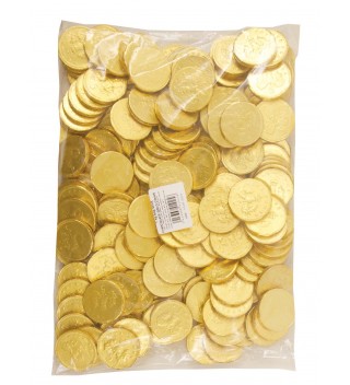 Gold Coins Milk Chocolate x 135pcs (1Kg Bag)