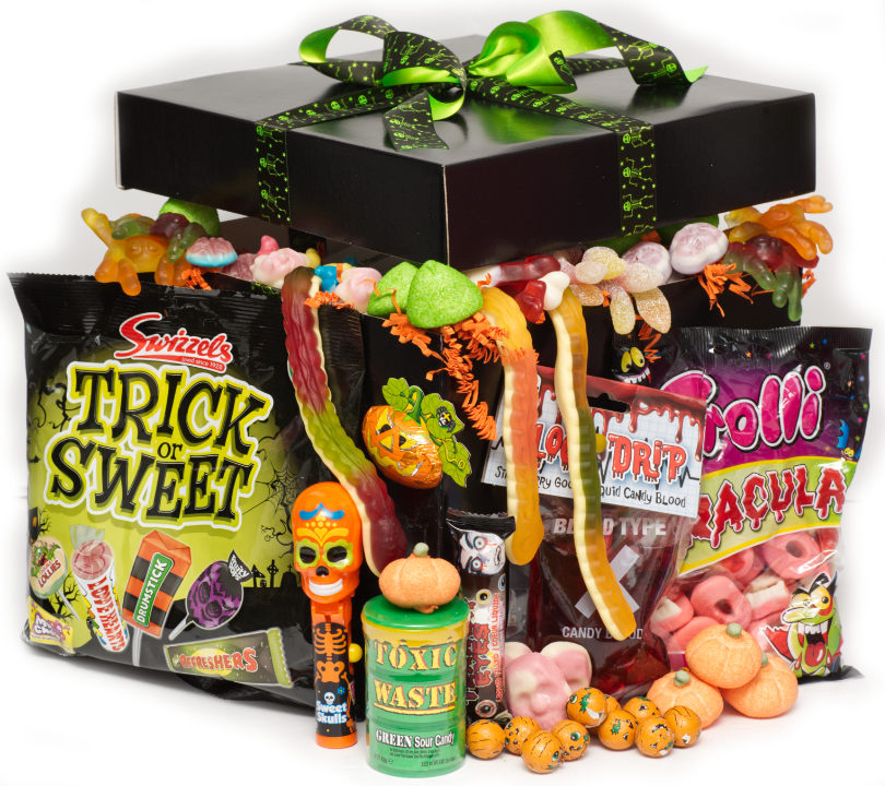 Large Halloween Sweet Hamper Treasure Island Sweets