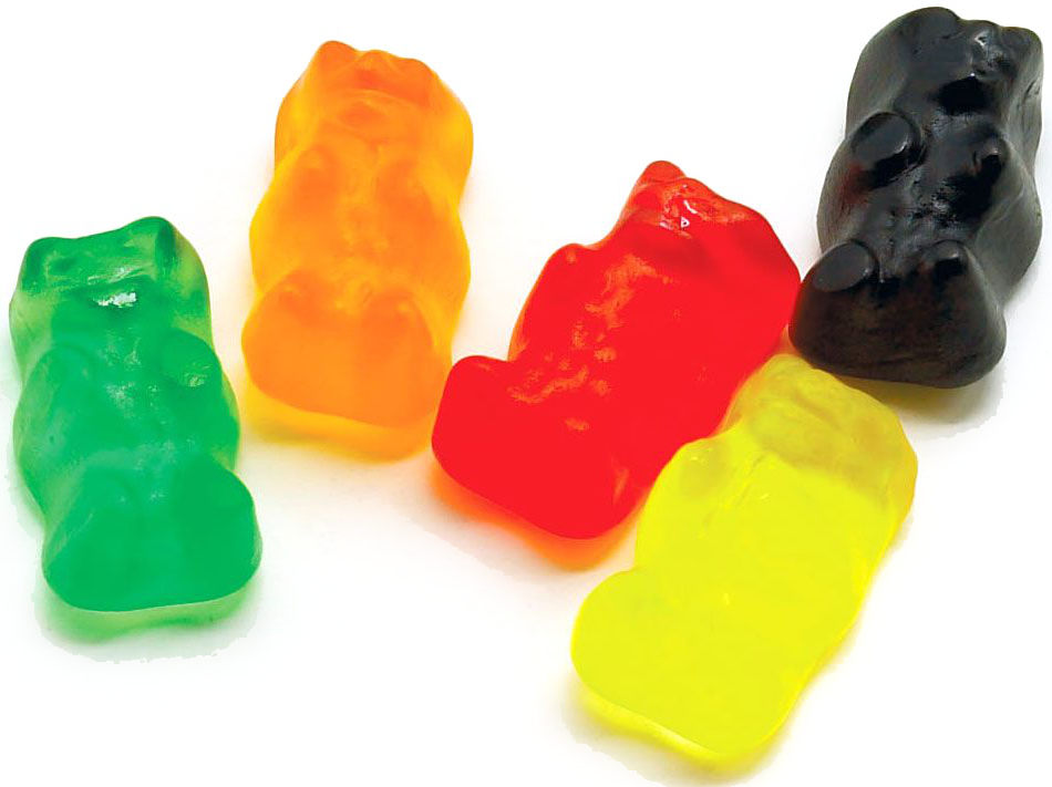 haribo gold bear jelly mood light
