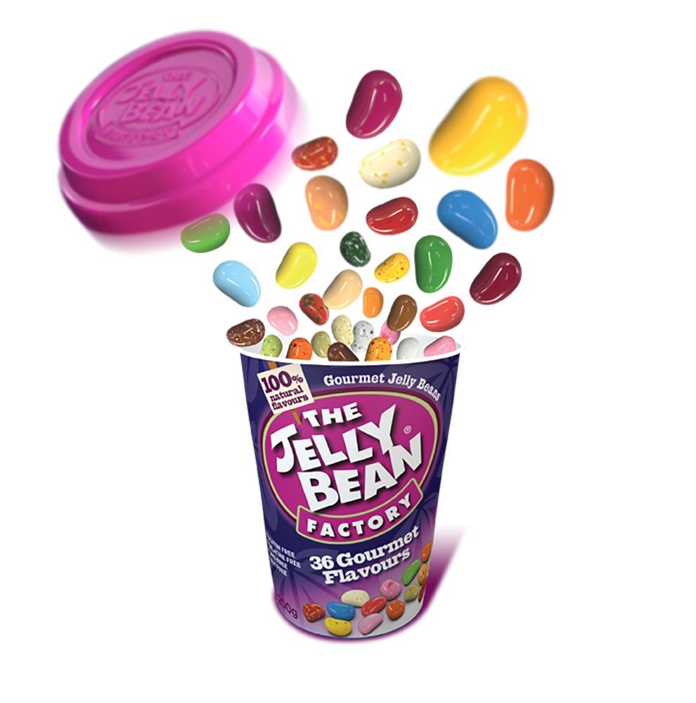 Jelly Bean Factory Gourmet Beans In A Cup treasureislandsweets.co.uk