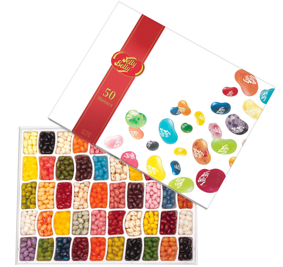 Jelly Belly 50 Flavours Large Gift Box (600g)