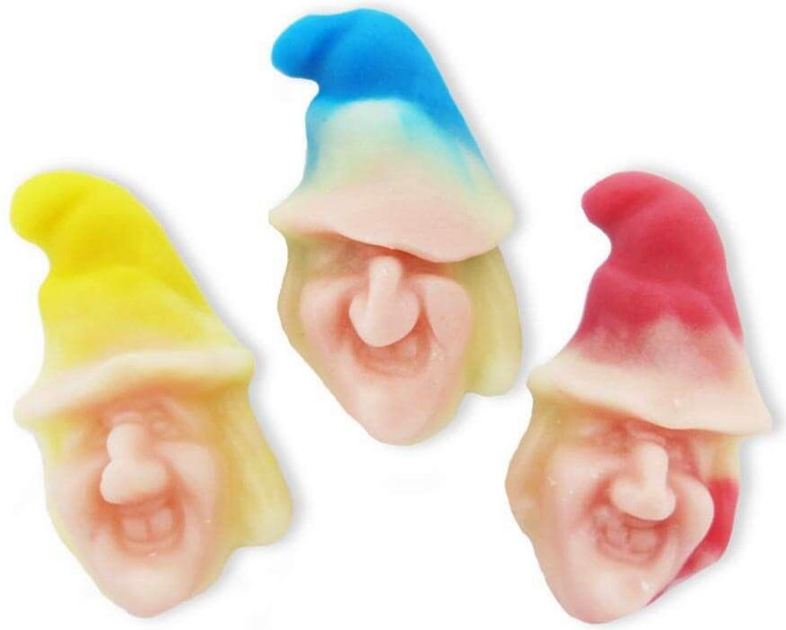 Halloween Jelly Witches Heads