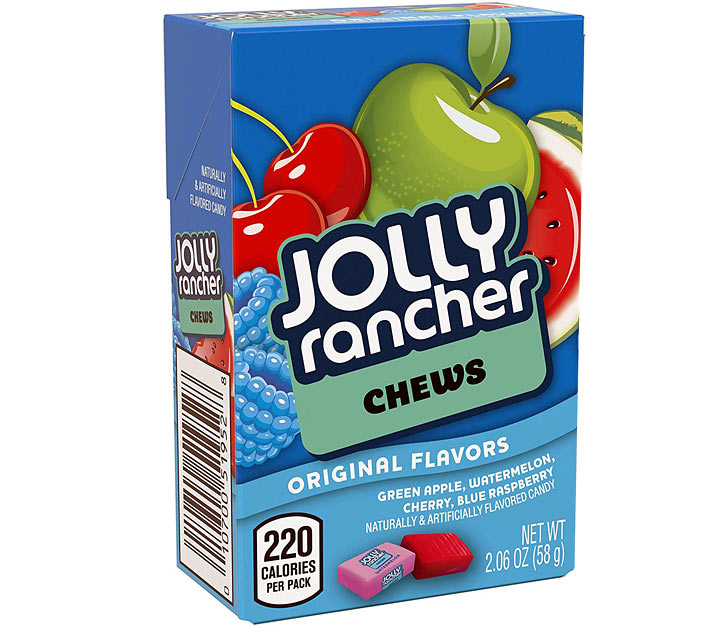 Jolly Rancher Fruit Chews 58g (USA Import)