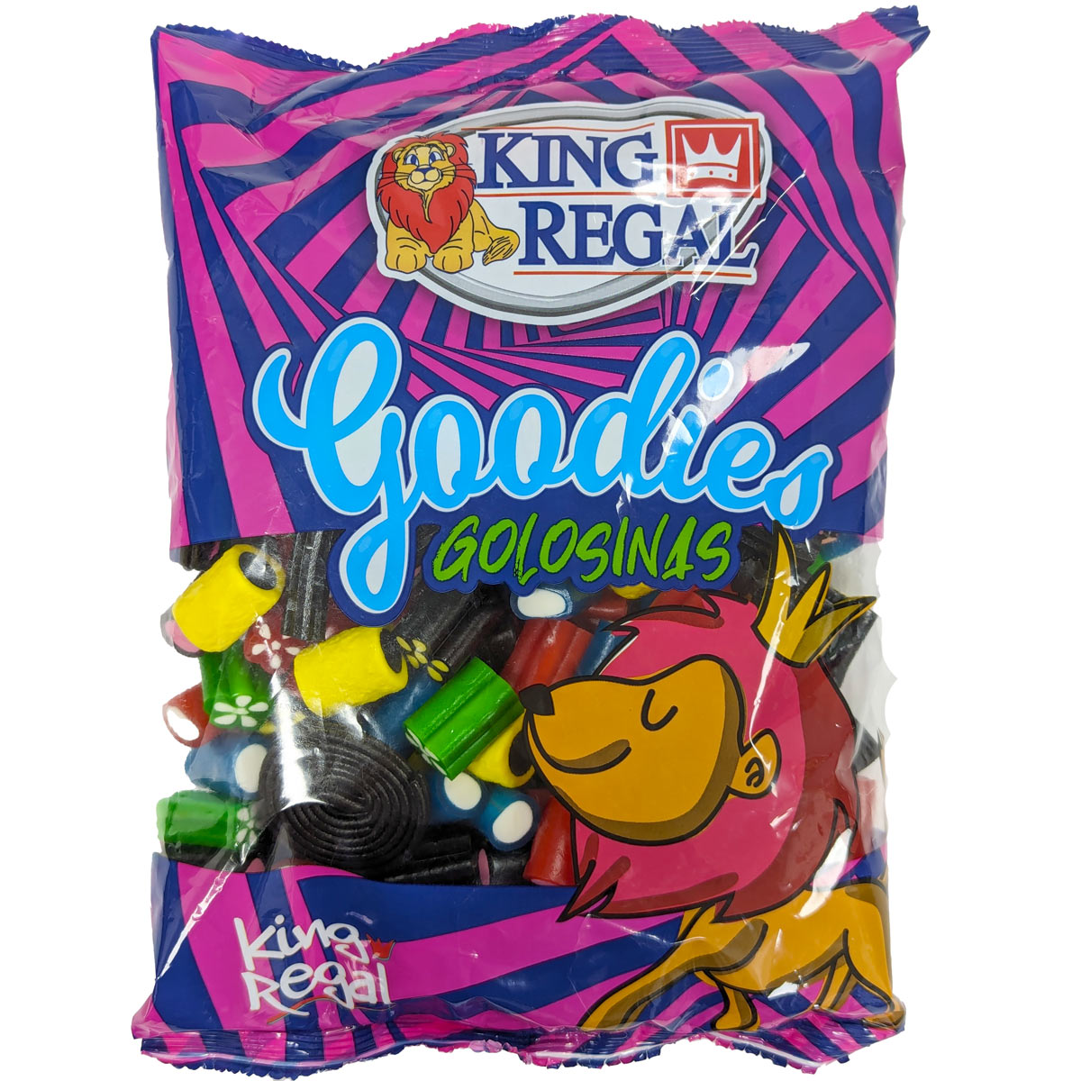 Liquorice Carnival Mix King Regal Spanish Liquorice 1Kg Bag