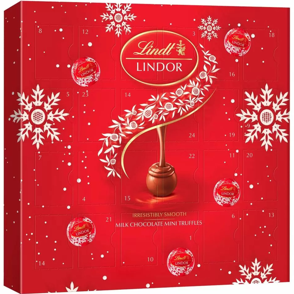 Lindt Lindor Advent Calendar (Mini Truffles) 109g