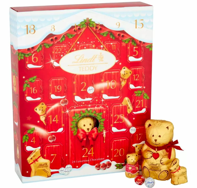 Lindt Advent Calendar Teddy Bear