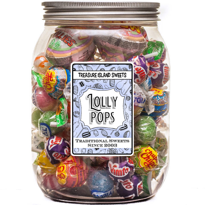Lollipop Selection Jar (70+ Lollies)