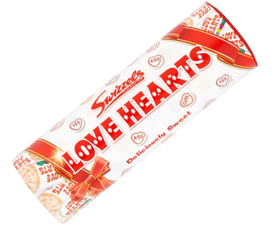 Love Hearts Gift Tube