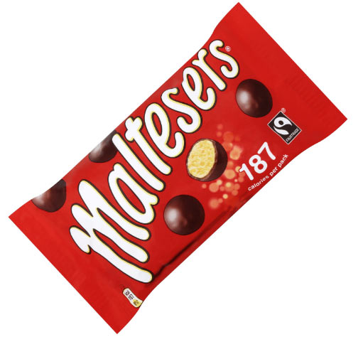 Maltesers Milk Chocolate Bag 37g 