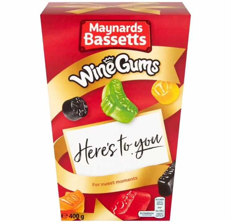 Maynards Wine Gums 400g Gift Box Original Juicy Sweets