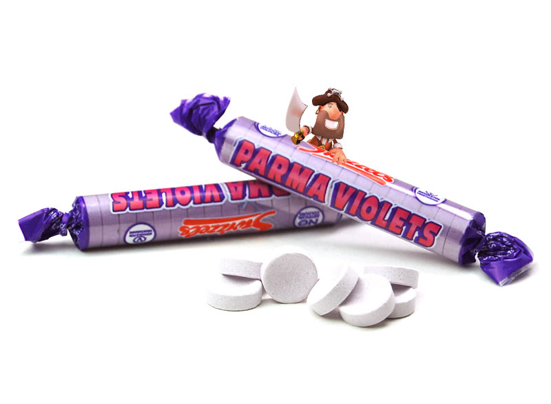 Mini Parma Violets Traditional Retro Sweets Uk