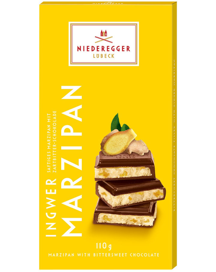 Niederegger Ginger Marzipan in Dark Chocolate