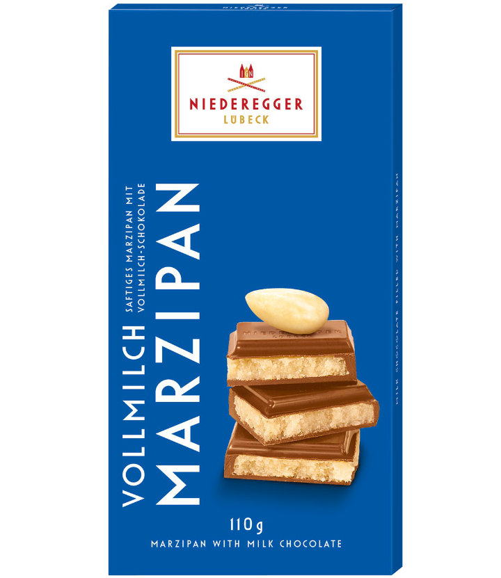 Niederegger Marzipan In Milk Chocolate Bar