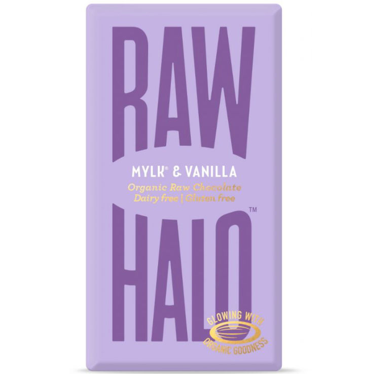 Raw Halo Mylk & Vanilla Organic Raw Chocolate Bar 35g