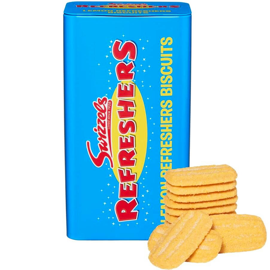 Refreshers Biscuits Tin (Lemon Flavour)