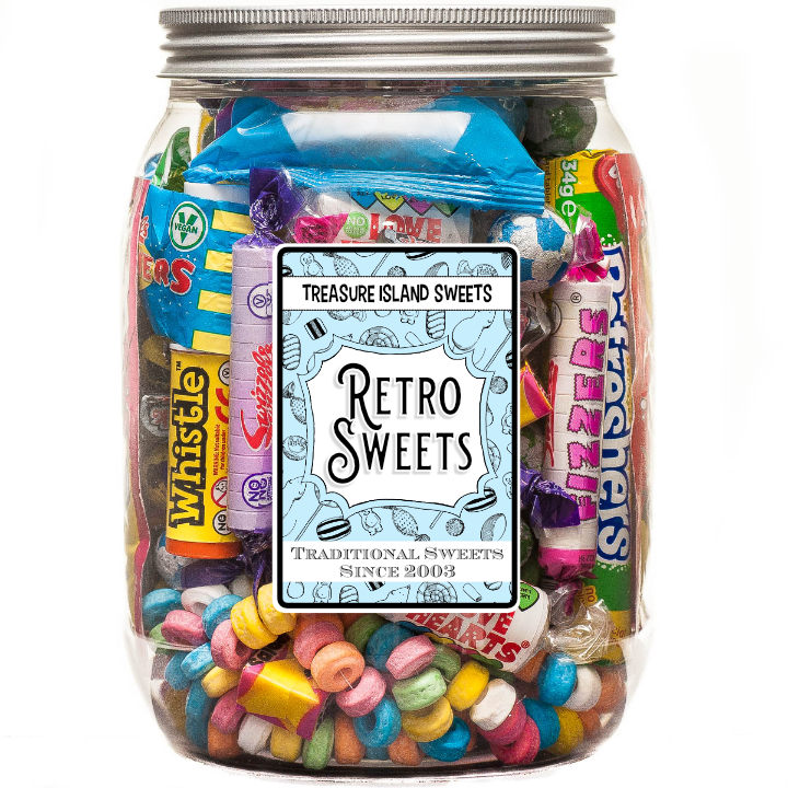 Retro Sweets Selection Jar