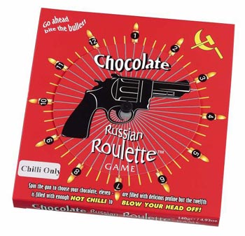  Psycho Loco Russian Roulette Game Chili Chocolate Game