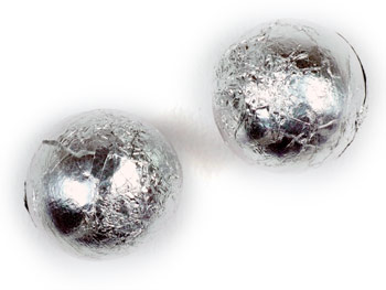 Silver Chocolate Balls (600pcs) 3Kg Bag