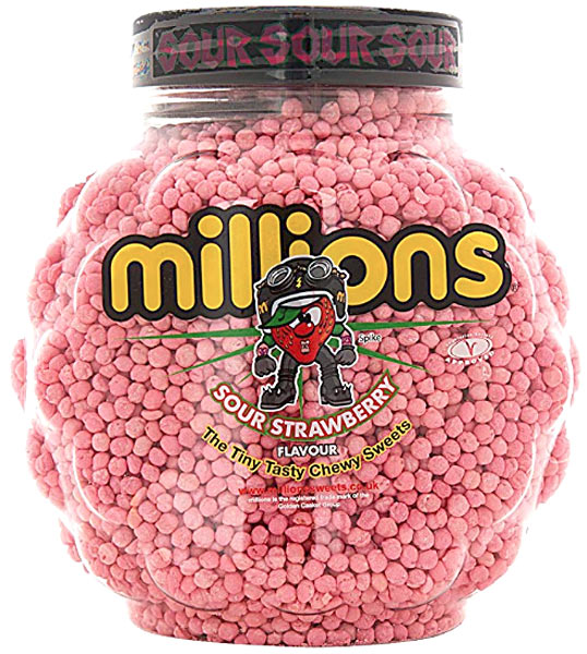 sour strawberry millions