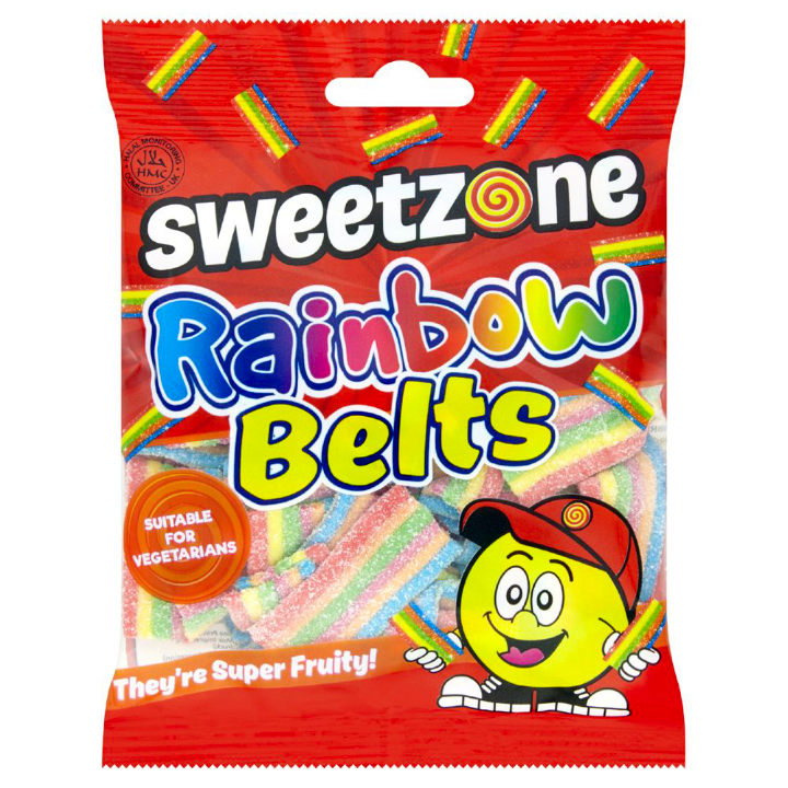 Rainbow Belts Super Fruity & FIzzy (Sweetzone)