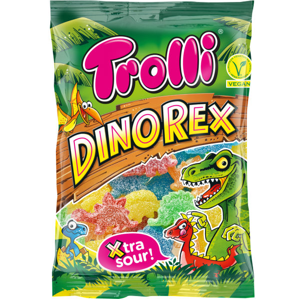 Sour Dino Rex Jelly Sweets