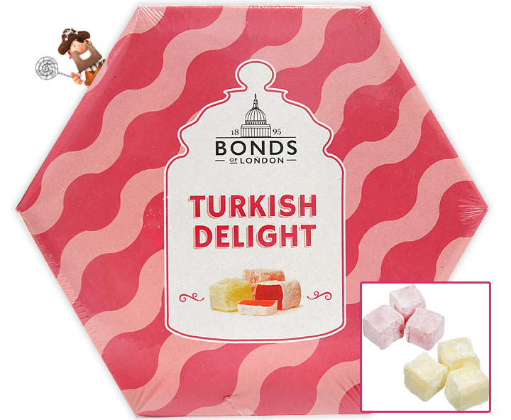 Turkish Delight Gift Box Rose And Lemon 215g
