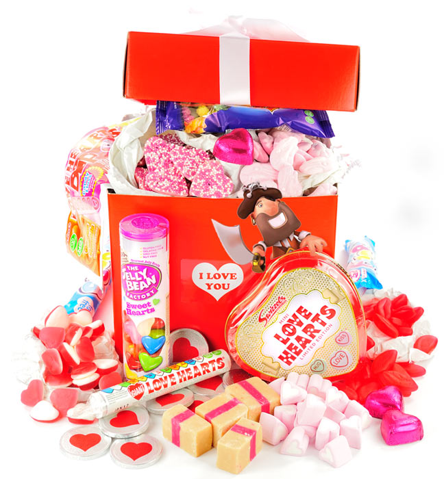 I Love You Sweet Hamper Treasure Island Sweets treasureislandsweets