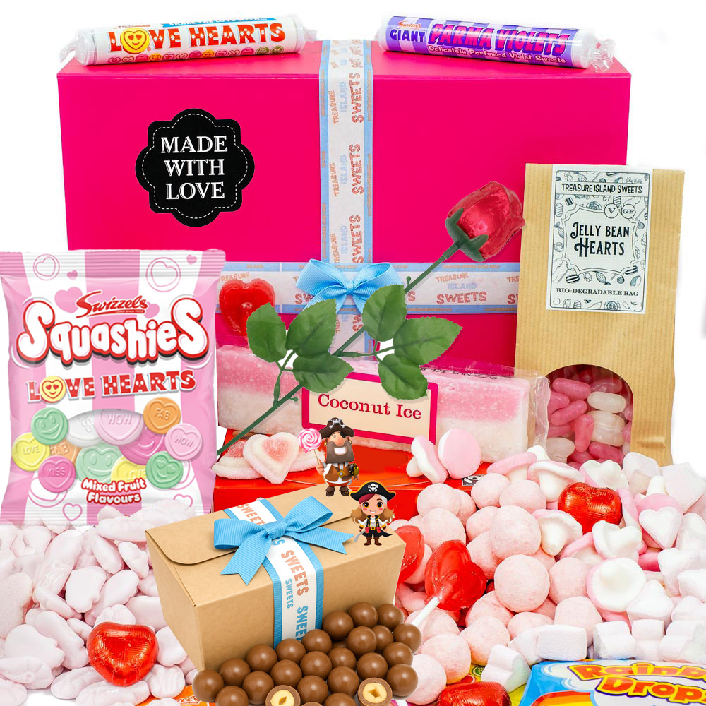 Valentine's Sweet Hamper- Treasure Island Sweets