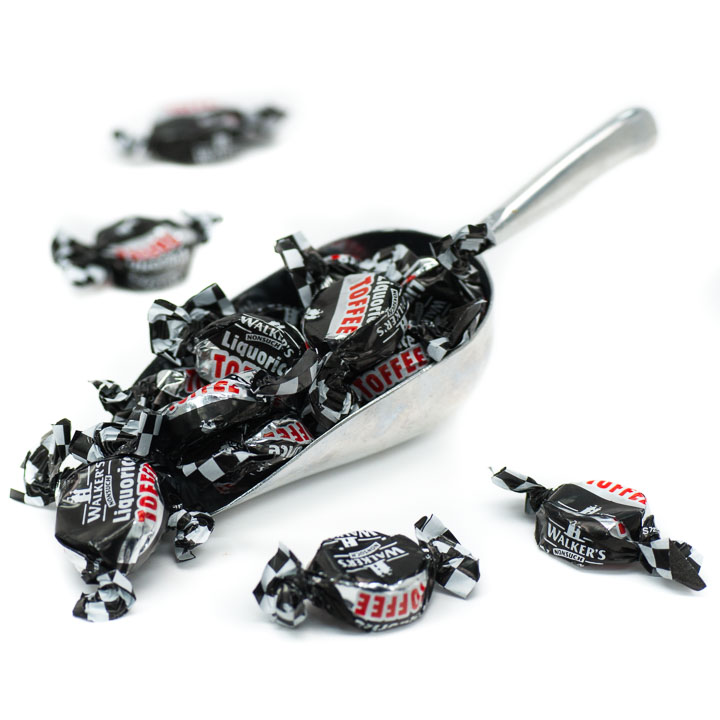 Liquorice Toffees Traditional Sweets From The UK's Original Fast Delivery Of Retro