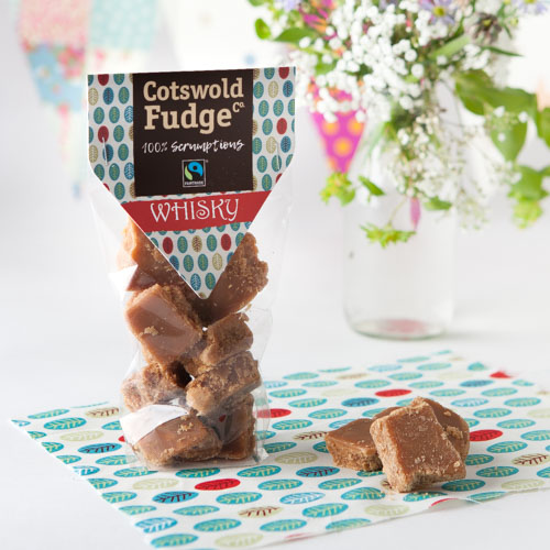 Cotswold Whisky Fudge (Fairtrade) 150g