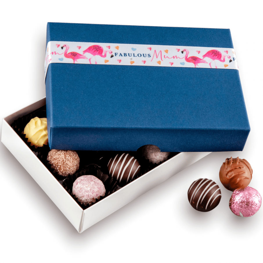 Luxury Fabulous Mum's Chocolate Truffle Gift Box Of (Twelve)