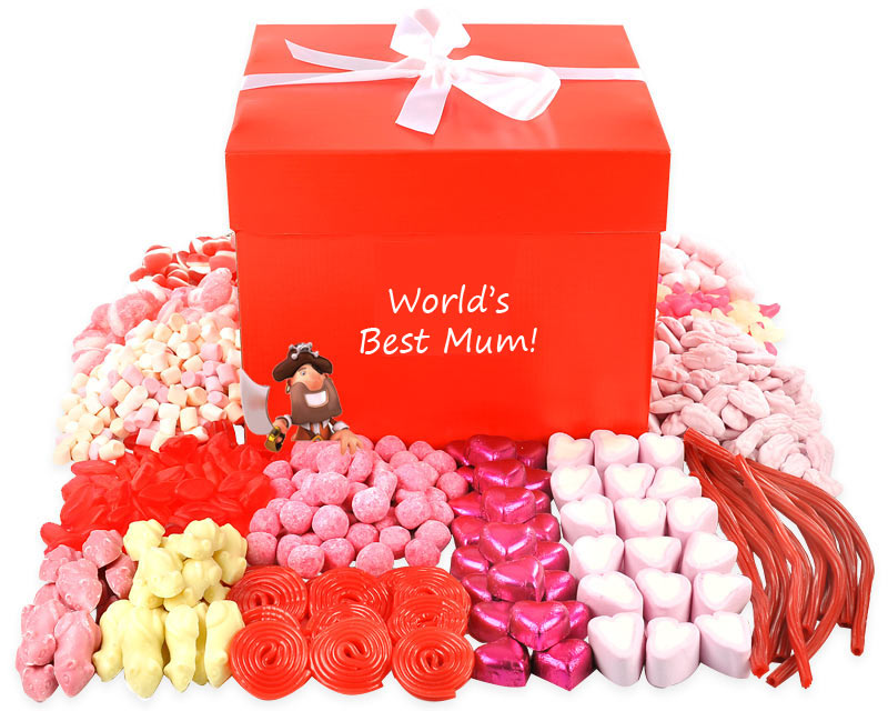 World's Best Mum - Personalised - Giant Sweet Hamper