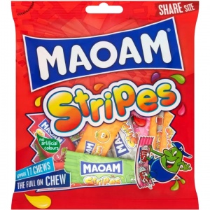 Maoam Stripes 140g Share Bag