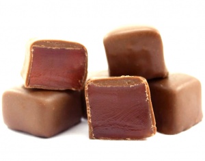 Milk Chocolate Flavour Rose Turkish Delight