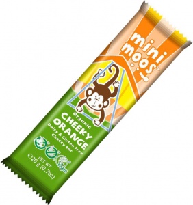 Moo Free Cheeky Orange Mini Moo Chocolate Bar