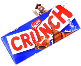 Nestle Crunch Milk Chocolate Bar 100g (Best before End Jan 2024)